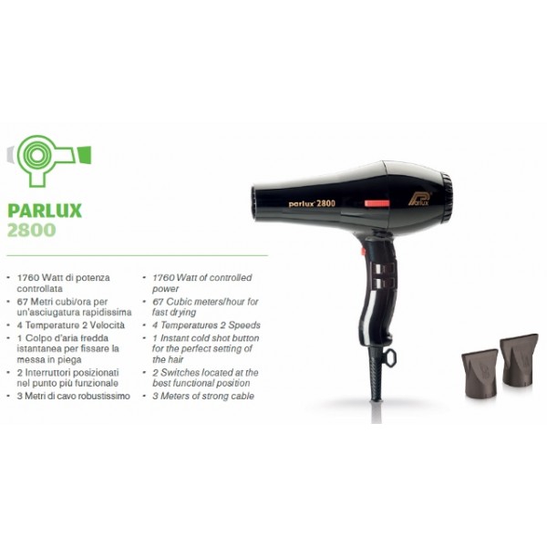 Πιστολάκι Κομμωτηριου Parlux 2800 - 1760w Πιστολάκια Κομμωτηρίου